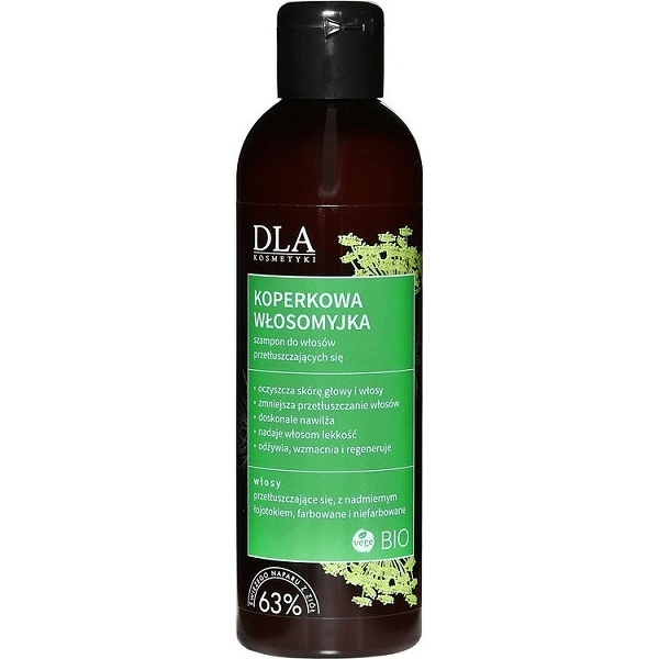 szampon do włosów przetłuszczających się – koperkowa włosomyjka, 200 ml