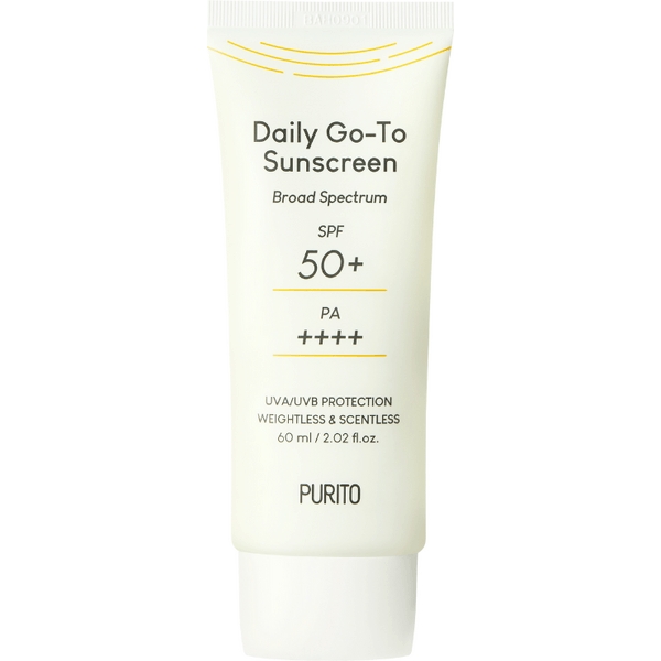daily go-to sunscreen spf 50+ pa++++ – ochronny krem z filtrem przeciwsłonecznym, 60 ml