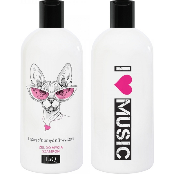 kotka – żel do mycia i szampon 2w1 o zapachu damskich perfum, 300 ml