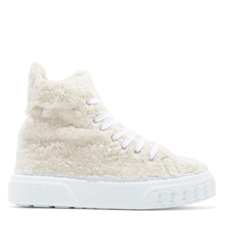 Casadei - Sneakersy Z Kożuszkiem 