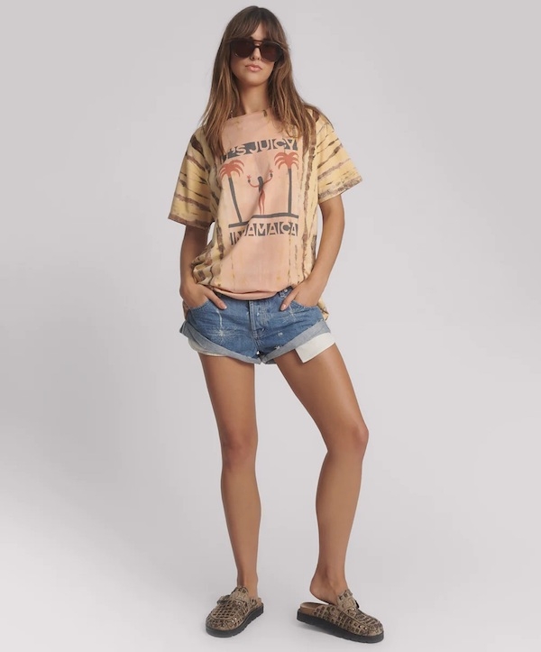 Oneteaspoon - Bawełniany Tshirt Z Modnym Printem 