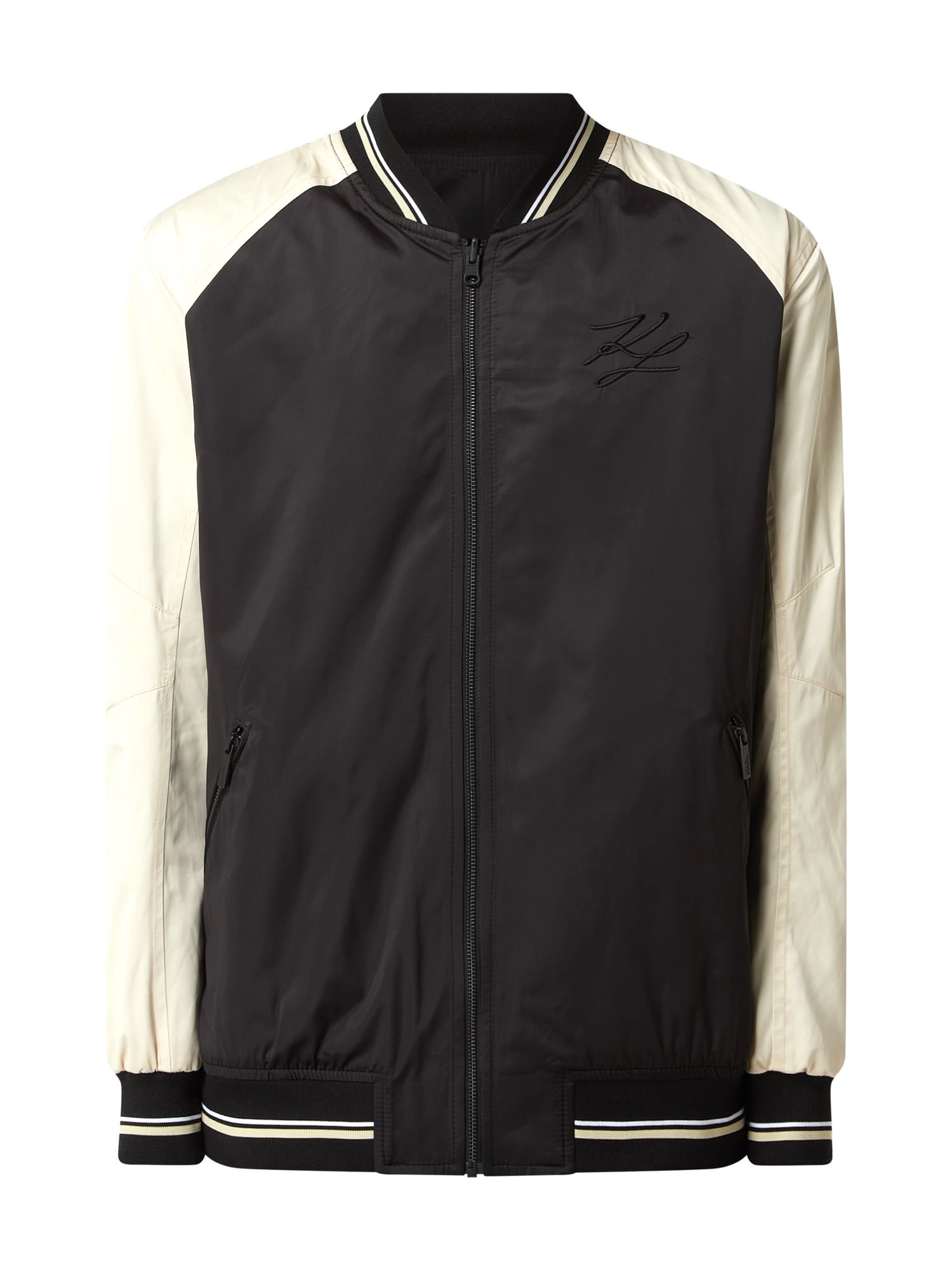 Karl Lagerfeld Men - Dwustronna Kurtka Typu Bomber