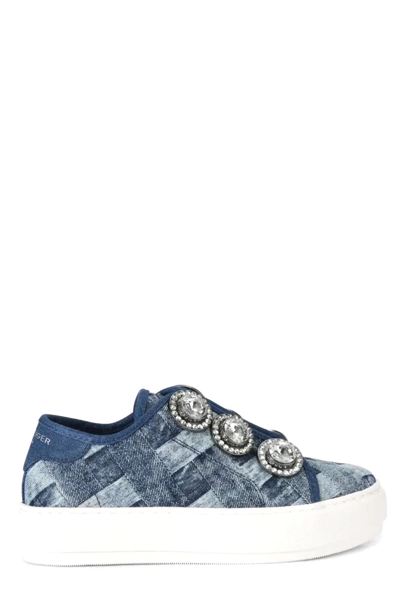 Kurt Geiger - Sneakersy Z Kryształami I Logo 