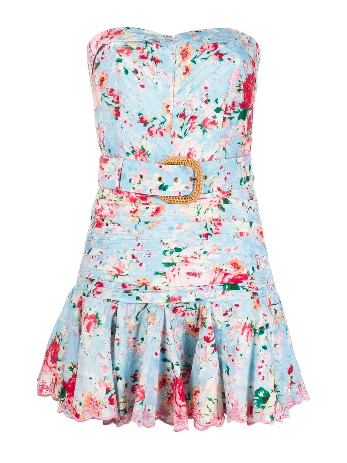 Hemant And Nandita - Sukienka Mini W Kwiatowy Print