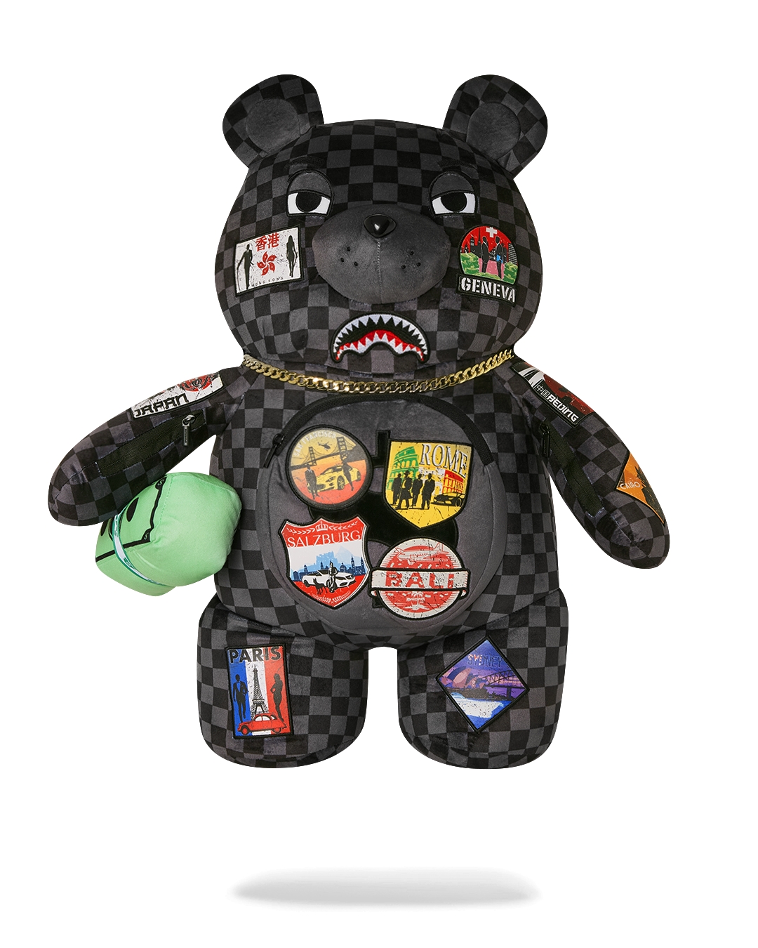 Sprayground Men - Plecak W Kształcie Pluszowego Misia 