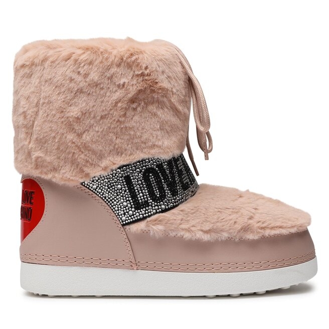 Love Moschino - Śniegowce Z Logo