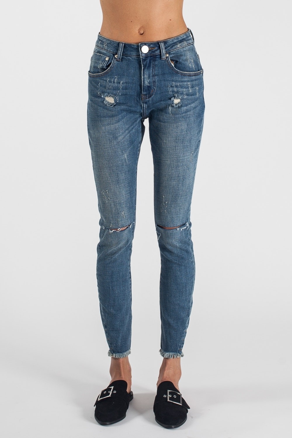 Oneteaspoon Jeansy Vintage Indigo Freebirds