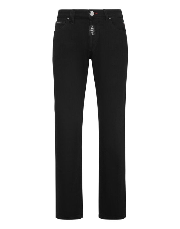 Philipp Plein Men - Jeansy Z Logo
