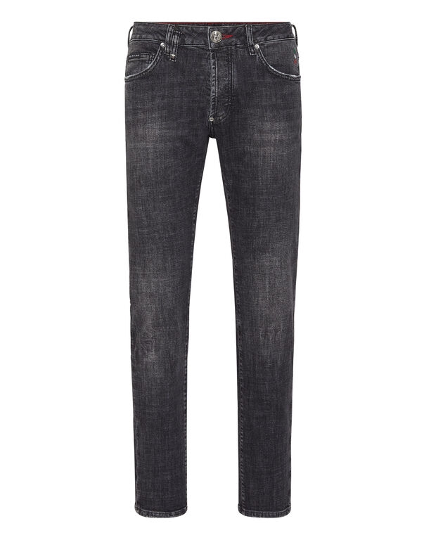 Philipp Plein Men - Jeansy Z Logo