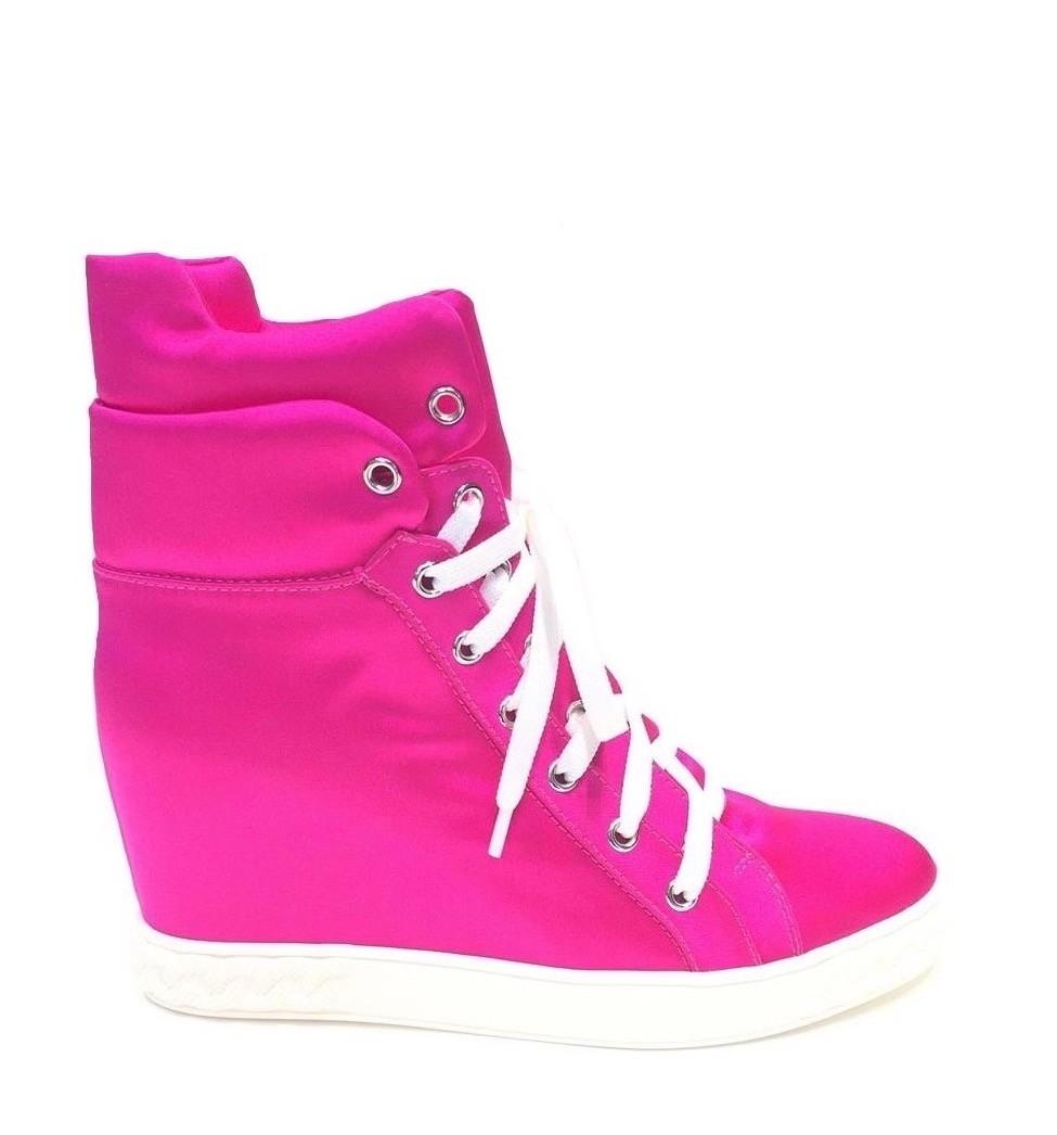 Casadei Satynowe Sneakersy
