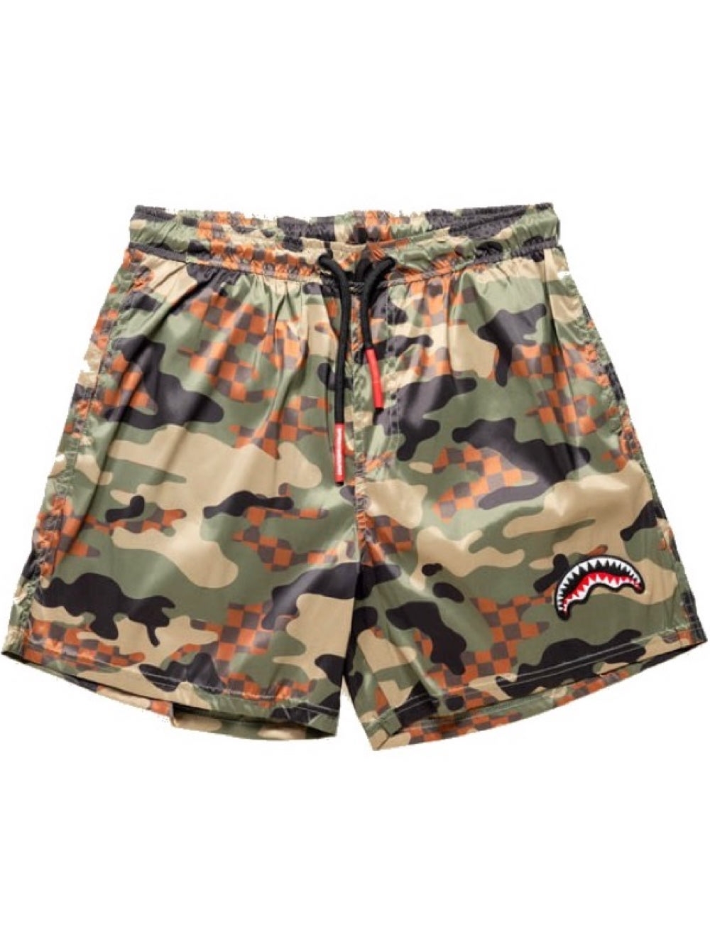 Sprayground Men - Spodenki Kąpielowe W Militarny Wzór