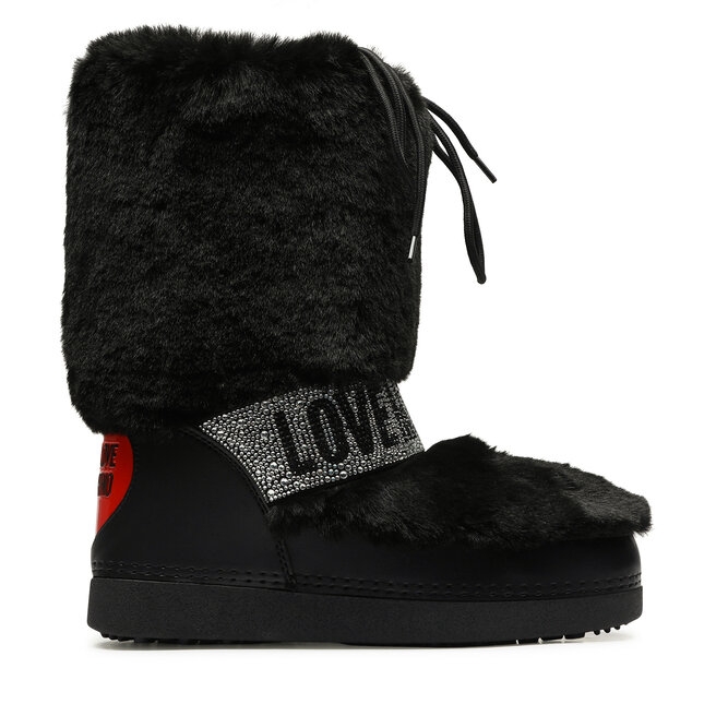 Love Moschino - Śniegowce Z Logo