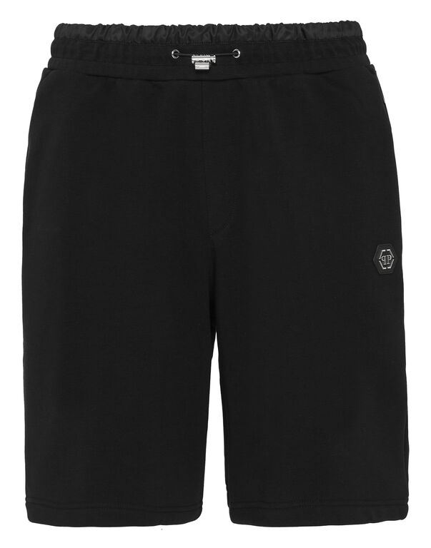 Philipp Plein Men - Spodenki Dresowe Z Logo