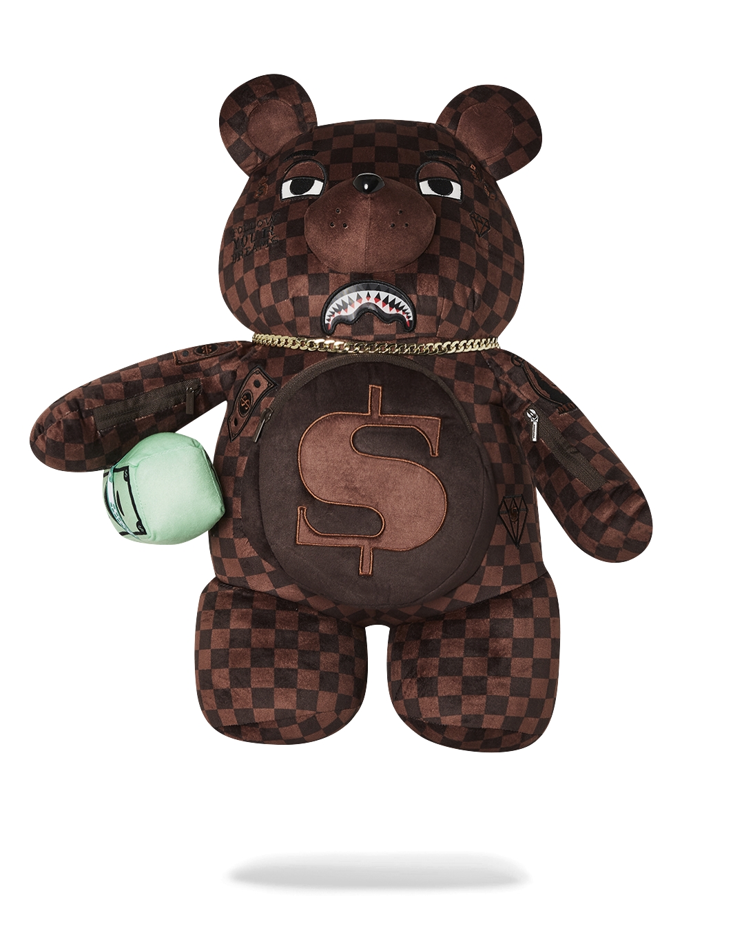 Sprayground Men - Plecak W Kształcie Pluszowego Misia 