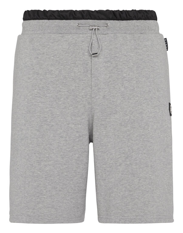 Philipp Plein Men - Spodenki Dresowe Z Logo