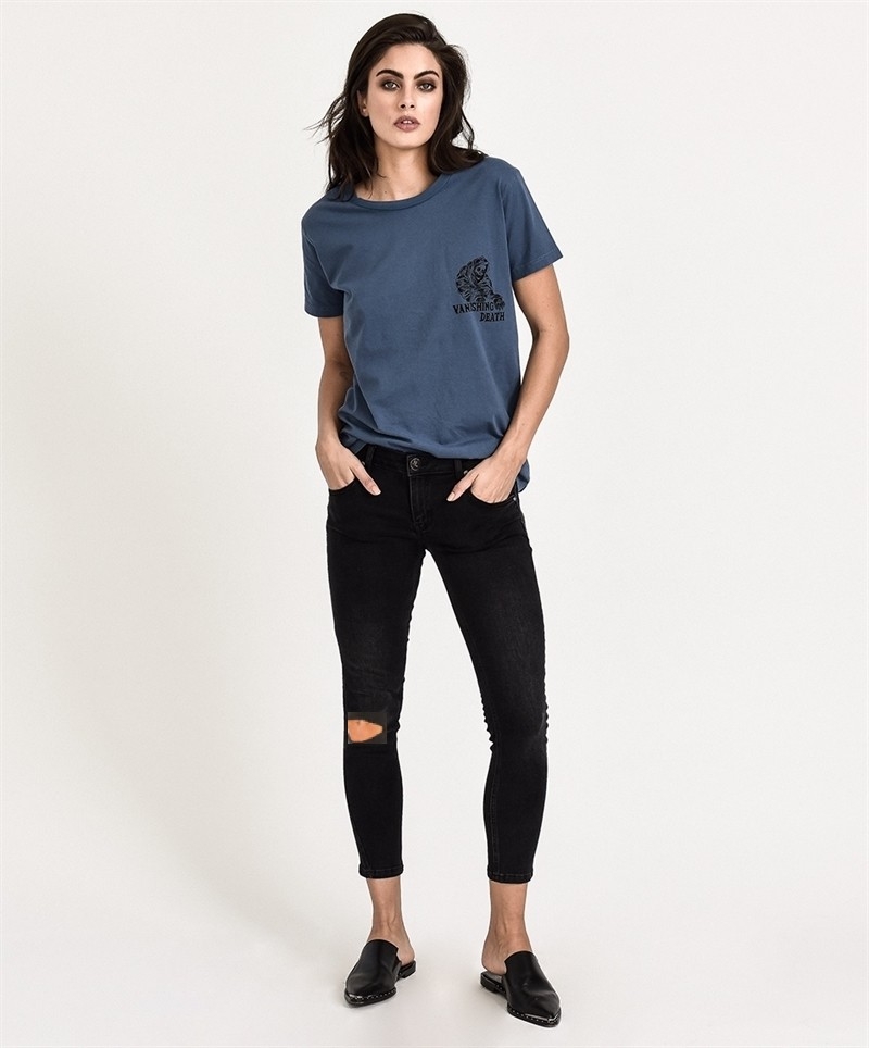 Oneteaspoon Jeansy Black Freebirds Ii