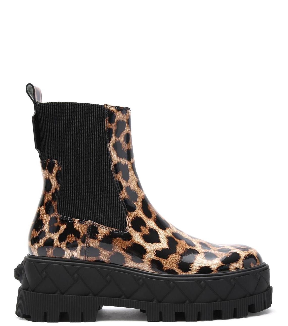 Kurt Geiger - Bikery W Zwierzęcy Print 