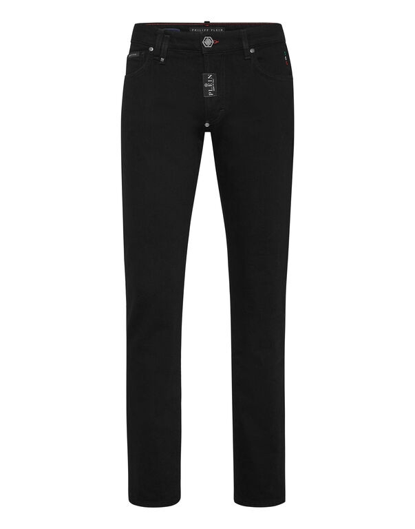 Philipp Plein Men - Jeansy Z Logo