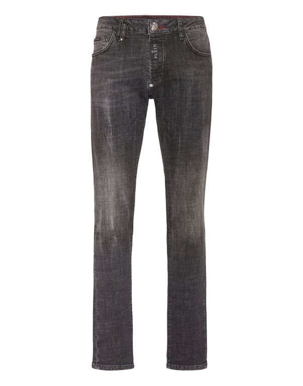 Philipp Plein Men - Jeansy Z Logo