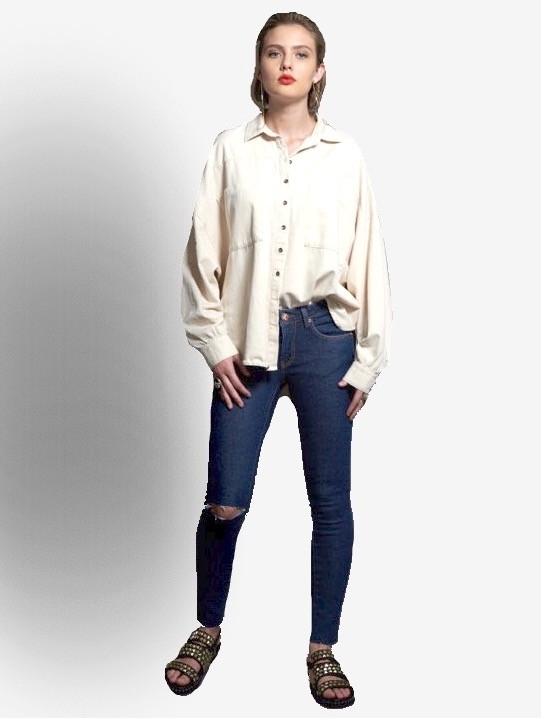 Oneteaspoon Jeansy Manhattan Blue Freebirds Ii