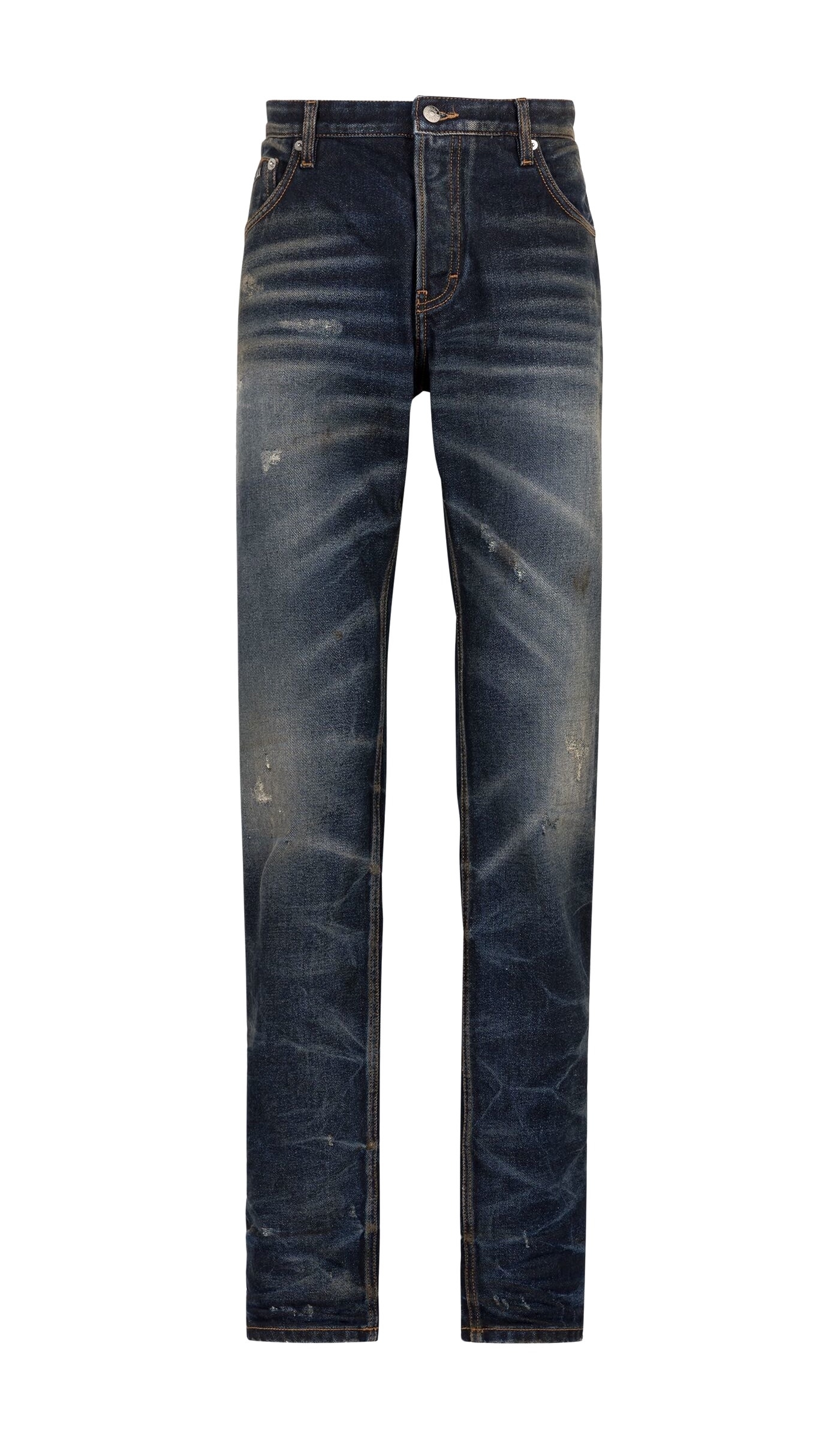 Roberto Cavalli Men - Jeansy Z Logo