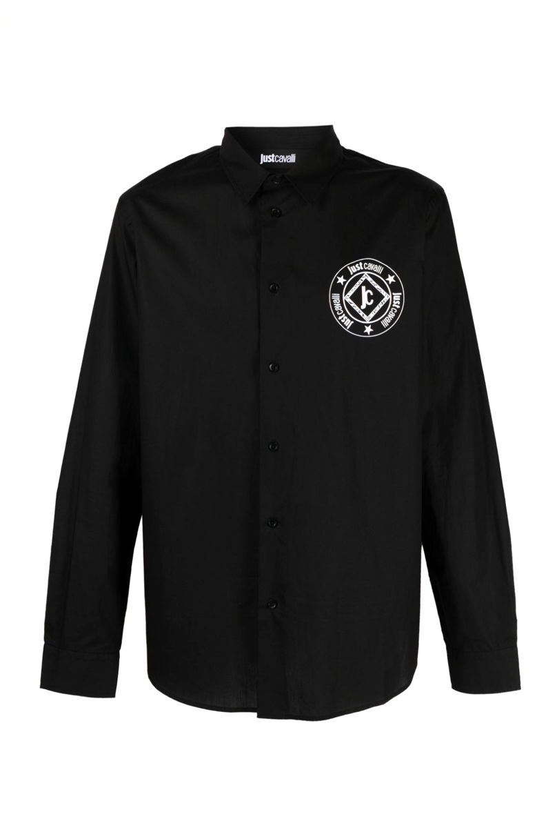 Just Cavalli Men - Koszula Z Logo