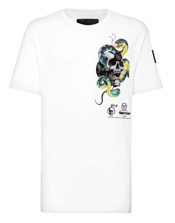 Philipp Plein Men - Tshirt Z Nadrukiem
