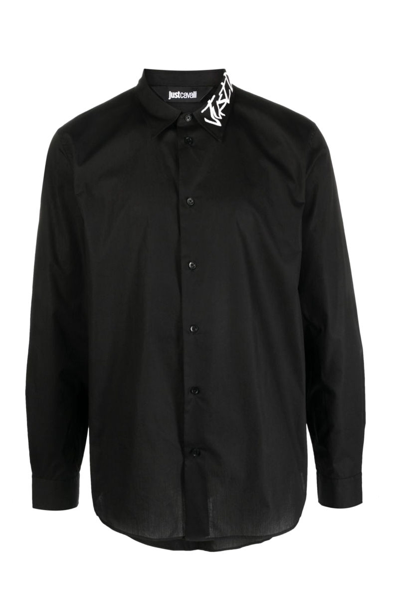 Just Cavalli Men - Koszula Z Logo