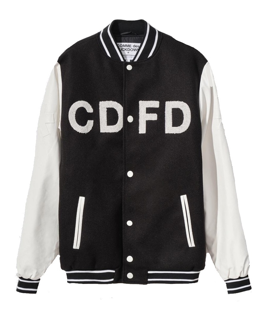 Comme Des Fuckdown Men - Kurtka Baseballowa Z Logo