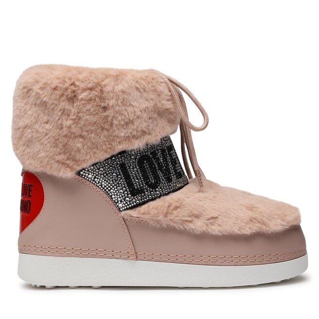 Love Moschino - Śniegowce Z Logo