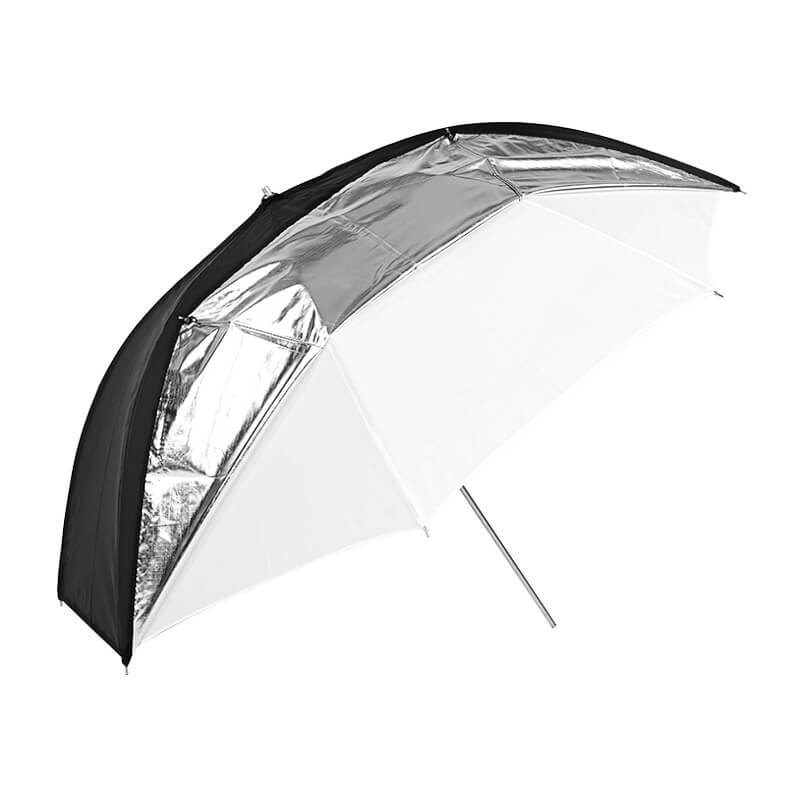 Фото - Студійна парасоля Godox Parasolka  UB-006 czarno srebrno biała 84cm 