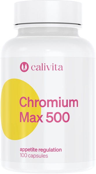 Chromium Max 500 - 100 kapsułek Calivita