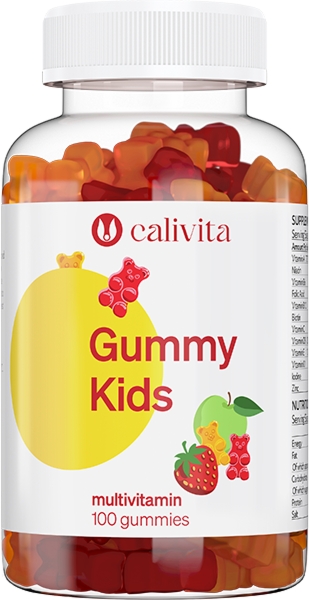 Gummy Kids 100 żelek do żucia Pyszne multiwitaminowe żelki dla dzieci firmy Calivita