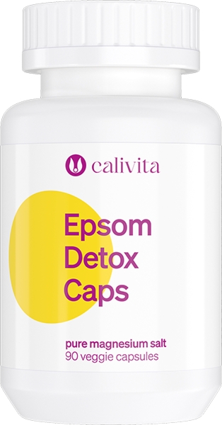 Epsom Detox Caps 90 kapsułek znana również jako siarczan magnezu lub sól gorzka