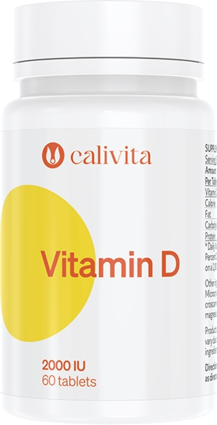 Vitamin D 2000 IU 60 tabletek