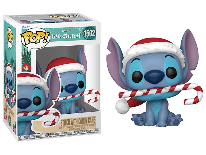 Фото - Фігурки / трансформери Funko Figurka Disney: Lilo i Stitch POP! - Stitch with Candy Cane  (1502)