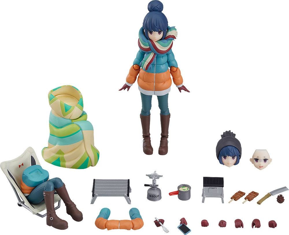 Max factory, Figurka Laid-Back Camp Figma - Rin Shima (DX Edition)