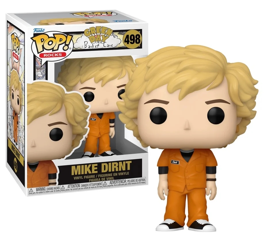 Фото - Фігурки / трансформери Funko Figurka Green Day POP! Rocks - Mike Dirnt (498) (Basket Case)
