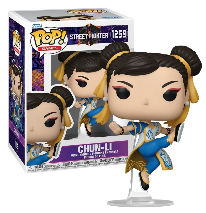 Zdjęcia - Figurka / zabawka transformująca Funko Figurka Street Fighter 6 POP! - Chun-Li  (1259)