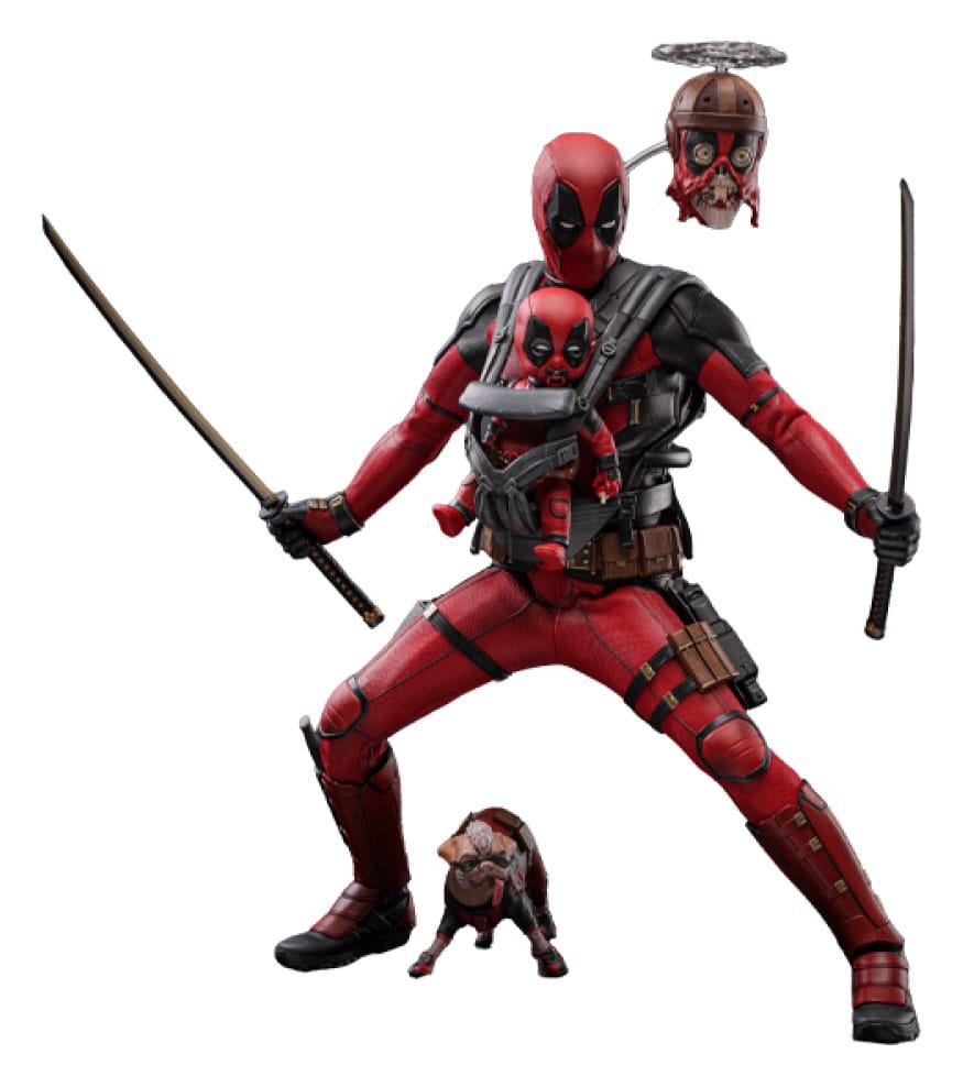 Hot toys, Figurka Deadpool &amp; Wolverine Movie Masterpiece 1/6 - Deadpool