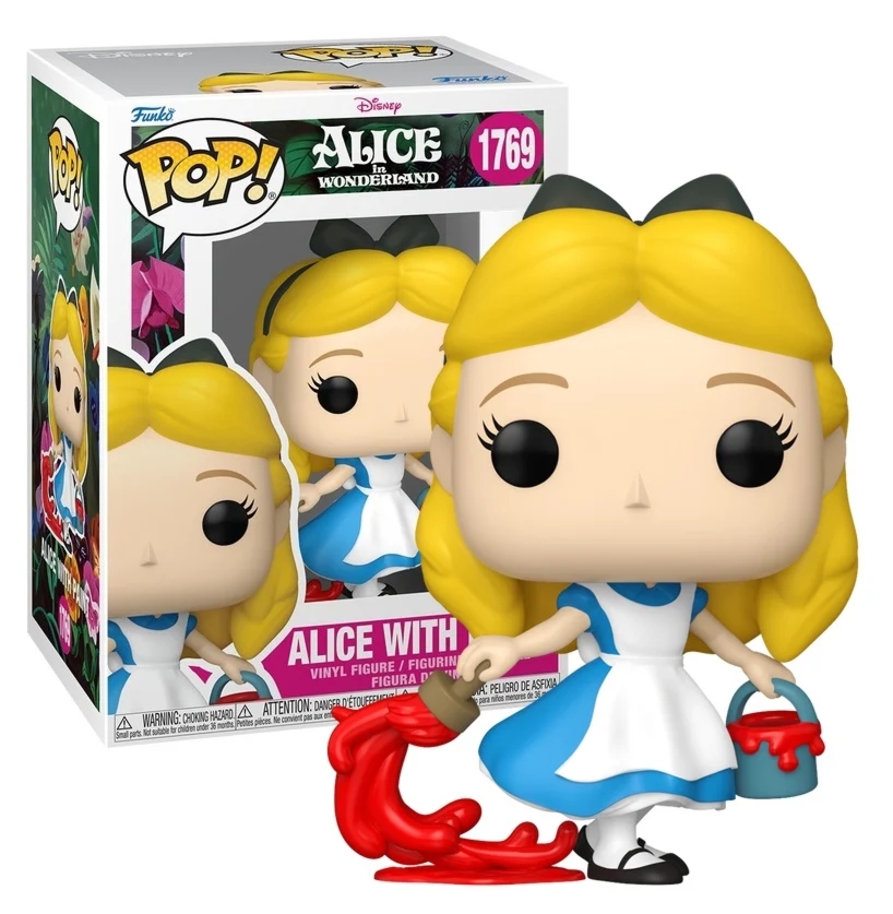 Zdjęcia - Figurka / zabawka transformująca Funko Figurka Alicja w Krainie Czarów POP! - Alice with paint (1769)