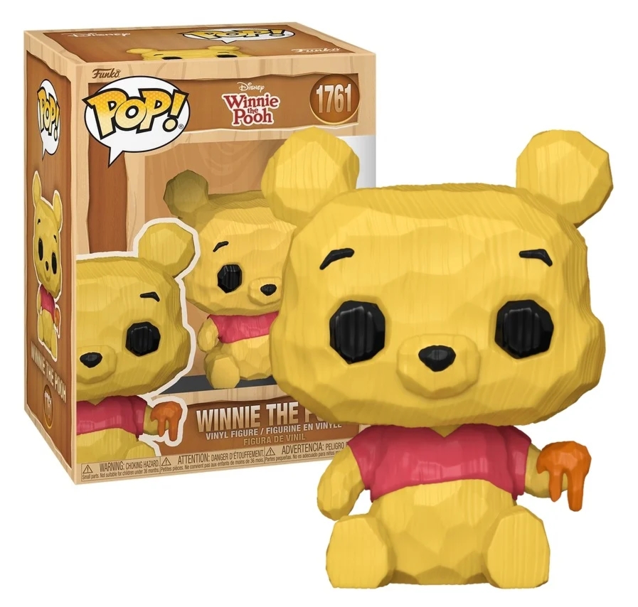 Zdjęcia - Figurka / zabawka transformująca Funko Figurka Kubuś Puchatek POP! - Kubuś Puchatek  (1761) (Whittled)