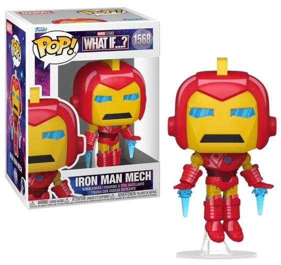 Фото - Фігурки / трансформери Funko Figurka Marvel: What if...? POP! - Iron Man Mech  (1568)