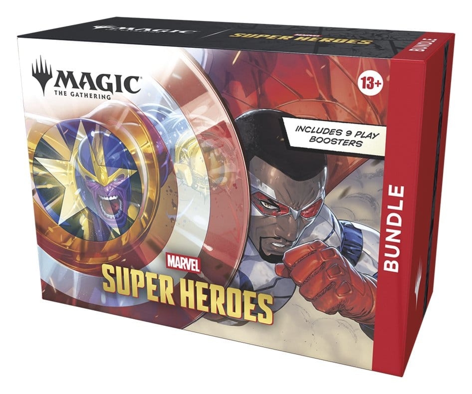 Zdjęcia - Pozostałe zabawki Wizards of the Coast Karty do gry Magic the Gathering Marvel Super Heroes - Bundle  (Wersja Angielska)