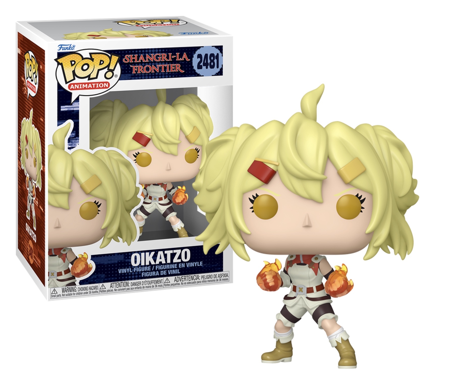 Zdjęcia - Figurka / zabawka transformująca Funko Figurka Shangri-La Frontier POP! - Oikatzo  (2481)