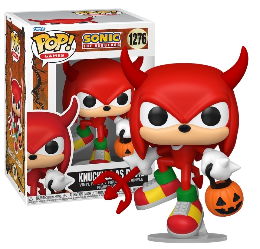 Zdjęcia - Figurka / zabawka transformująca Funko Figurka Sonic the Hedgehog POP! - Knuckles as Devil  (1276)