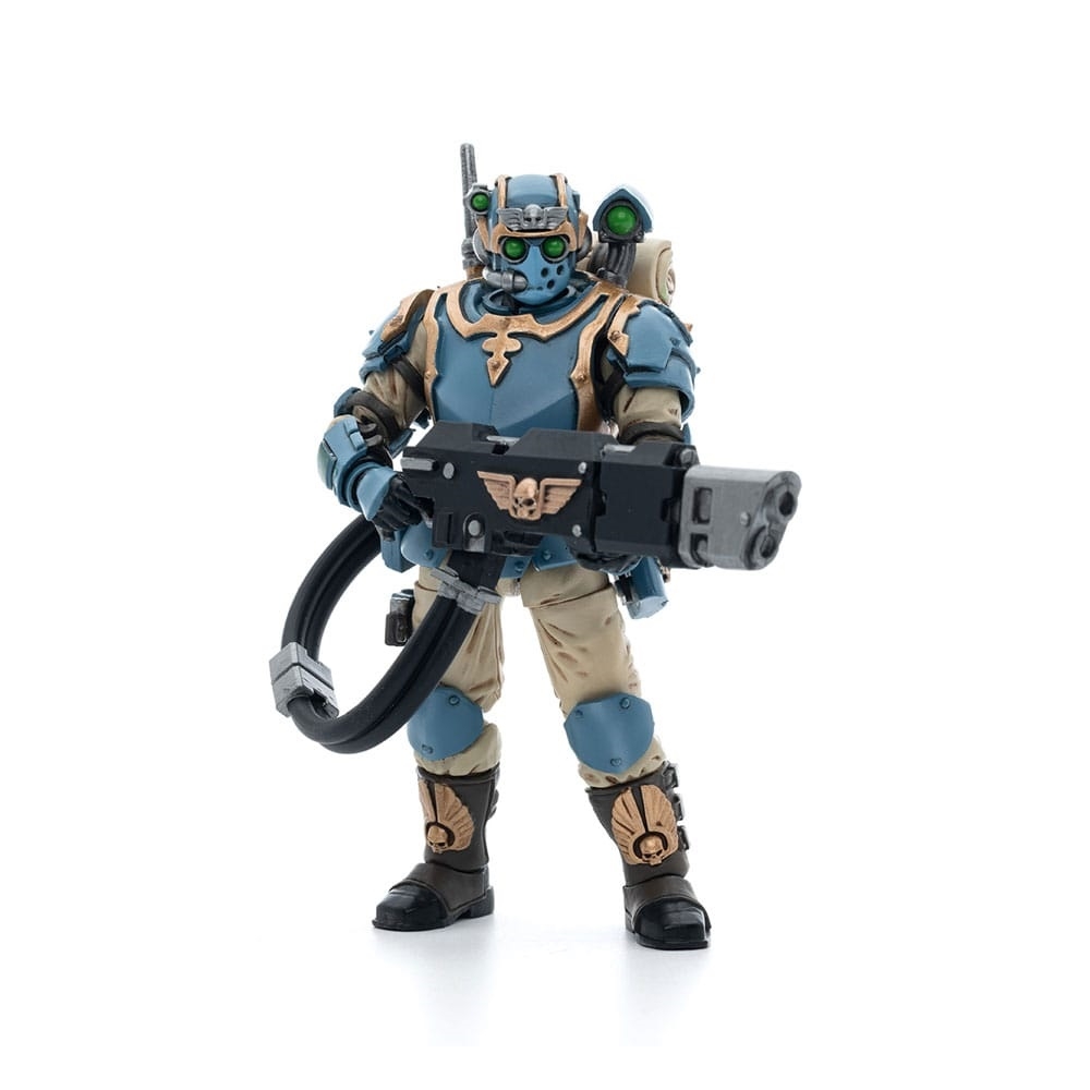 Фото - Фігурки / трансформери Joy Toy Figurka Warhammer 40k 1/18 Astra Militarum - Tempestus Scions Squad 55th K 