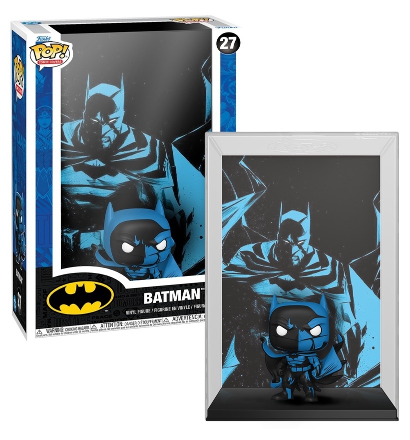 Фото - Фігурки / трансформери Funko Figurka DC Comics POP! Comic Cover - Batman  [#27] (Black & Blue)