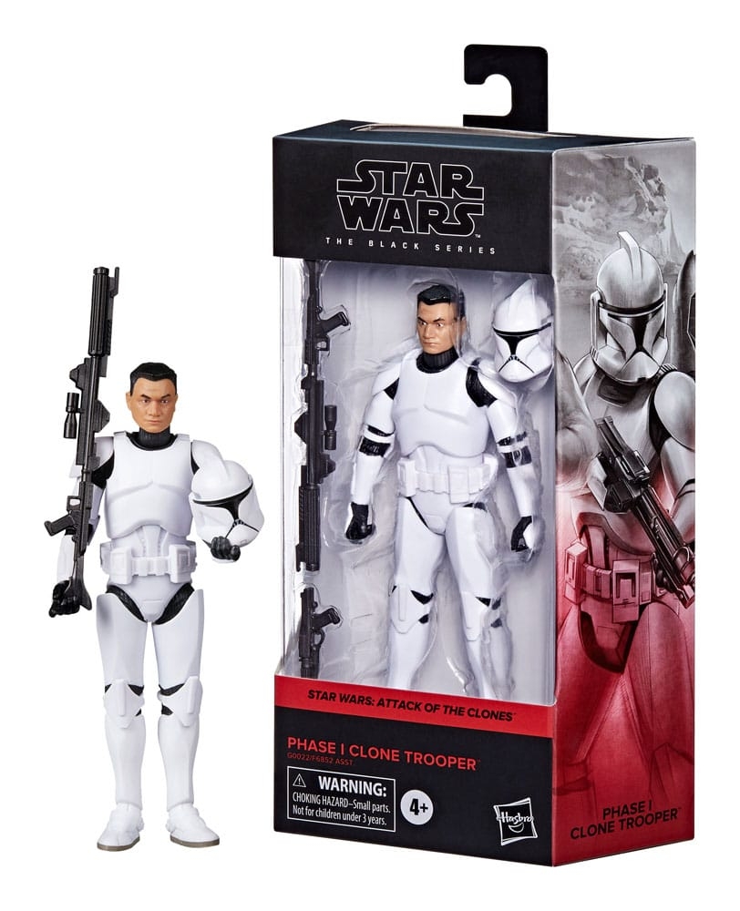 Hasbro, Figurka Star Wars: Attack of the Clones Black Series - Phase I Clone Trooper