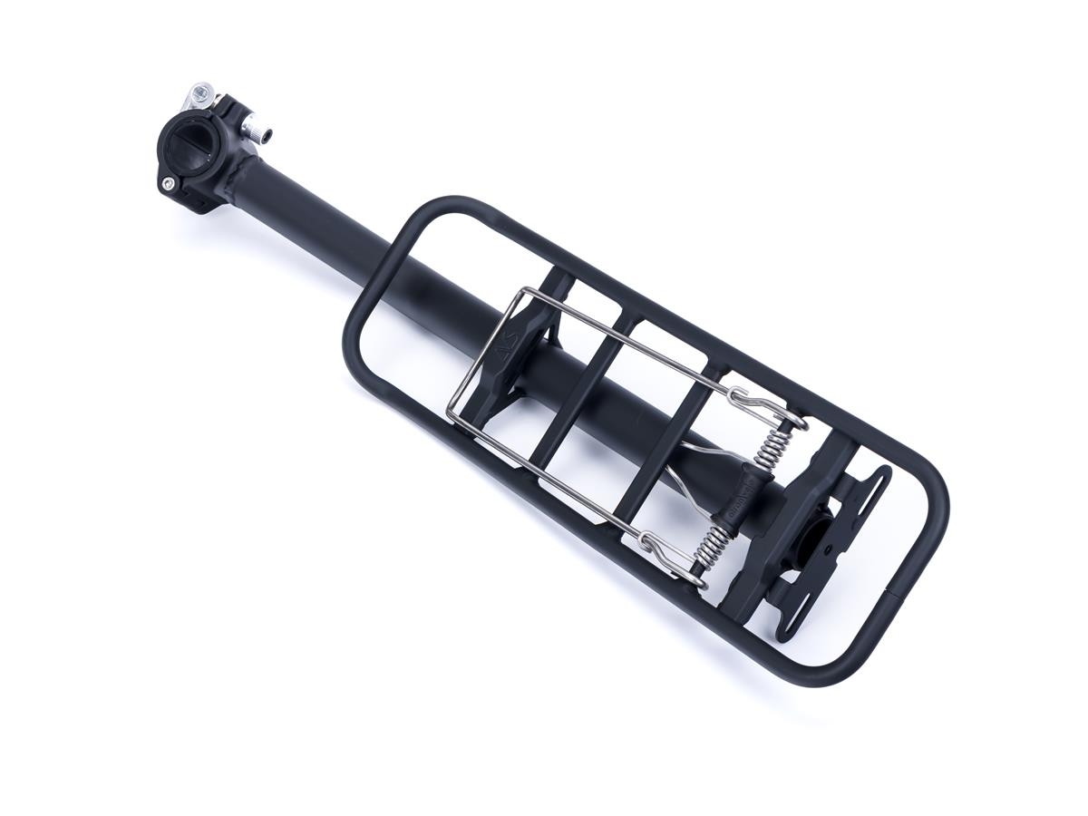 Bagażnik,aluminiowy, montaż rura pods. 25-36 mm TOUR SEATPOST ATRANVELO czarny